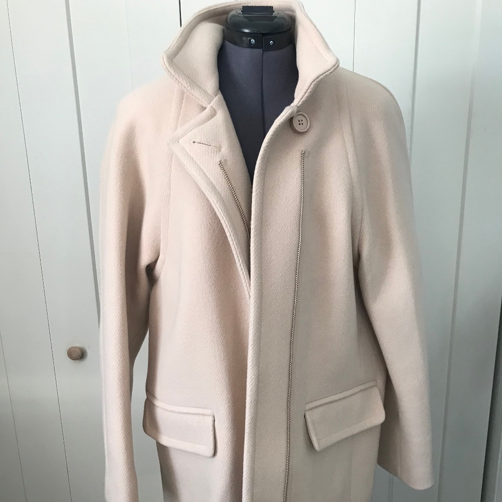 J Crew Stadium Cloth Nello Gori Coat